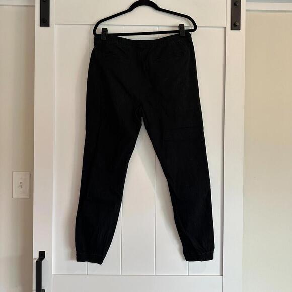 BROOKLYN CLOTH Men's Black Joggers Size Medium - Picture 5 of 8